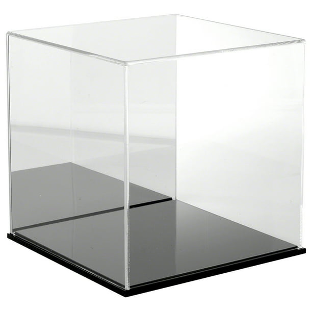 Plymor Clear Acrylic Display Case, 12" x 12" x 12"