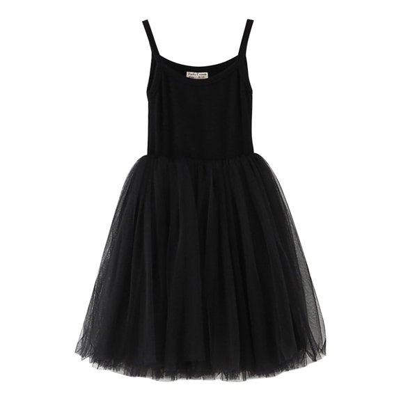 Girls Dresses Formal Baby Tutu Toddler Cotton Tutu Tulle Sleeveless Princess Dress Dress