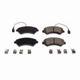 thumbnail image 1 of Power Stop Brake Pad 17-1540 Z17 Evolution; FMSI Number D1540; Ceramic Brake Pads; Set Of 4; With Premium Stainless Steel Hardware, 1 of 4