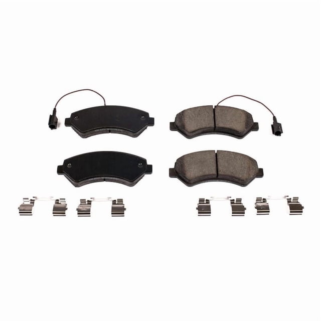 Power Stop Brake Pad 17-1540 Z17 Evolution; FMSI Number D1540; Ceramic Brake Pads; Set Of 4; With Premium Stainless Steel Hardware