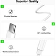 thumbnail image 2 of 3 Pack [Apple MFi Certified] USB Type C to 3.5mm Headphone Jack Aux Audio Adapter Dongle for iPhone 15/15 Plus/15 Pro/15 Pro Max, iPad Pro, MacBook, Samsung Galaxy S23 S22, 2 of 7