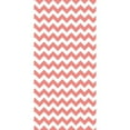 thumbnail image 2 of CafePress - Cute Coral Pink And White Chevron Stripes Beach To - Large Beach Towel, Soft 30"x60" Towel with Unique Design, 2 of 3