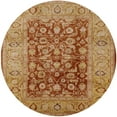 thumbnail image 1 of Ahgly Tapis Rond Lavable en Machine Intérieur Industriel Moderne Acajou Brun, 3 Pieds Rond, 1 of 7