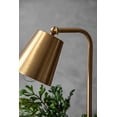 thumbnail image 4 of nuLOOM Lincoln 31" Laiton & Marbre Lampe de Table, 4 of 4