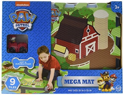 paw patrol foam play mat
