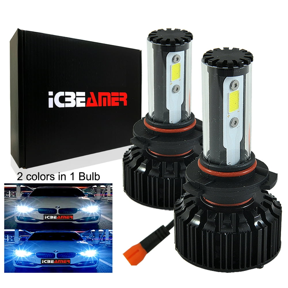 ICBEAMER 9006 HB4 Low Beam 12V LED COB Headlight Bulb Replace OEM