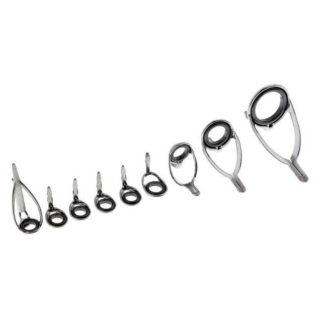 Kit de reparación de anillos de guía de caña de pescar Shamjiam Consejo de guías de caña de pescar