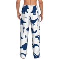 thumbnail image 3 of Disketp Cute Cartoon Dinosaurs Men'S Pajama Pants - Ultra Soft Fleece Sleep And Lounge Pants (Size: S-Xxl), 3 of 9