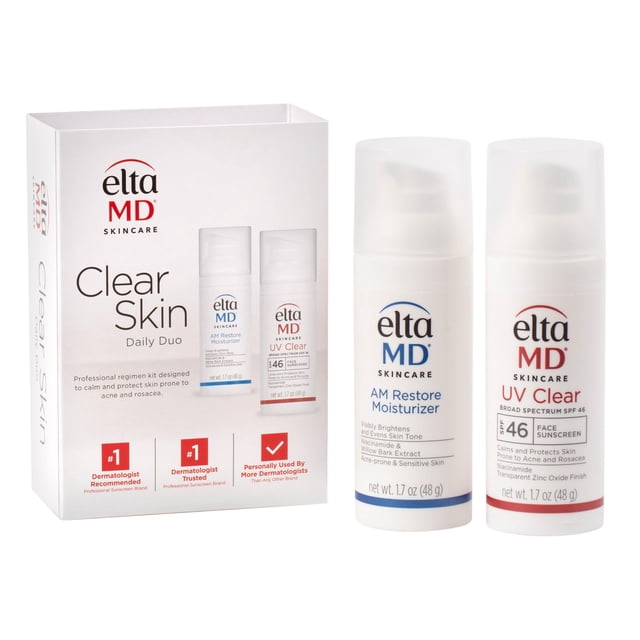 Set de cuidado de la piel EltaMD Clear Skin Daily Duo Sensitive Skin