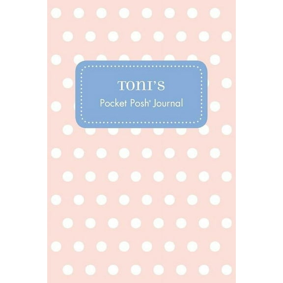 Toni's Pocket Posh Journal, Polka Dot (Paperback)