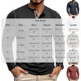 thumbnail image 5 of ZyeKqe Mens Long Sleeve Tops Knitted Button Front Crewneck Casual Lightweight Comfy Workout Athletic Shirts with Pocket, 5 of 6