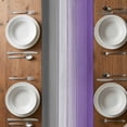 thumbnail image 6 of Purple Gray Table Runner - 72 Inch Long, Kitchen Dining Table Runner Dresser Scarves, Vintage Rustic Abstract Striped Wooden Grain Farmhouse Decor for Coffee Tables Wedding Party Banquet, 6 of 8