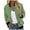 Z&Green534, variant on Women's Boho Floral Bomber Jacket Full Zip Stand Collar Soft Long Sleeve Outdoor Casual Outerwear Coat