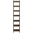 thumbnail image 3 of Topcobe 7-Tier Corner Shelf, 78.7" Narrow Bookshelf Corner Bookcase, Modern Furniture for Indoor, Brown, 3 of 4