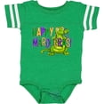 thumbnail image 3 of Inktastic Happy Mardi Gras Cute Alligator with Beads Boys or Girls Baby Bodysuit, 3 of 5