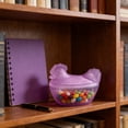thumbnail image 6 of Handcrafted Glass Chicken Jar, Cute Animal Shaped Candy Jar with Lid, Colorful Decorative Storage Container for Kitchen Counter or Dining Table, Unique Gift Idea for Home Decor and Party Favors, 6 of 6