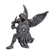 thumbnail image 3 of Figura de ángel guerrero, escultura creativa para regalar en la estantería del dormitorio o vitrina. Plata, 3 of 9