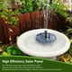 thumbnail image 4 of Fuente De Para Pájaros Con Energía Solar, Silicio Policristalino De Alta Eficiencia, Fácil Instalación, Bomba De Fuente Solar, 7 V, Ahorro De Energía Para Estanques Para, 4 of 7