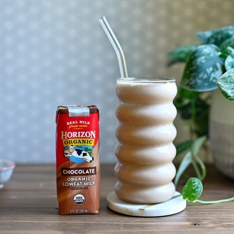 Horizon Organic, Shelf Stable 1% Lowfat Chocolate Milk, 8 fl oz, 6