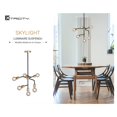 thumbnail image 4 of Xtricity - 6-Light Pendant, 14.2'' Width, From the Skylight Collection, Gold, 4 of 6