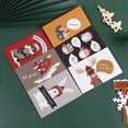 thumbnail image 4 of cpengpj Clearance Christmas Card Set Santa Claus Cute Holiday Card 6PCS, 4 of 7
