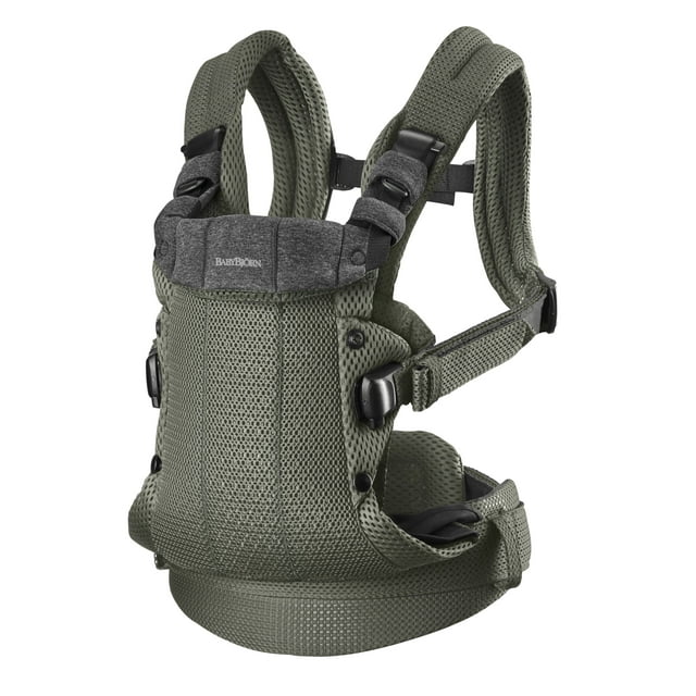BabyBjorn Baby Carrier Harmony, Maille 3D, Vert Foncé