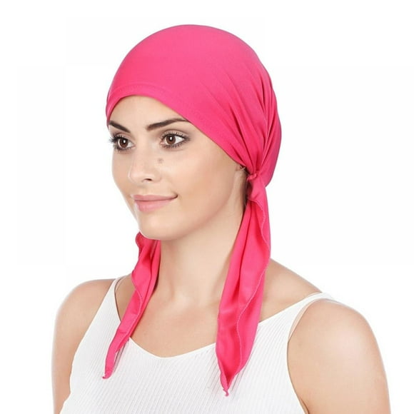 Chemo Hat Woman's Stretchy Beanie Bandana Turban Cap Head Wrap Headscarf for Cancer,Alopecia Hair Loss