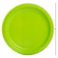 thumbnail image 5 of Neon Green Round 9" Dinner Plates, 55ct, Way To Celebrate, 5 of 7