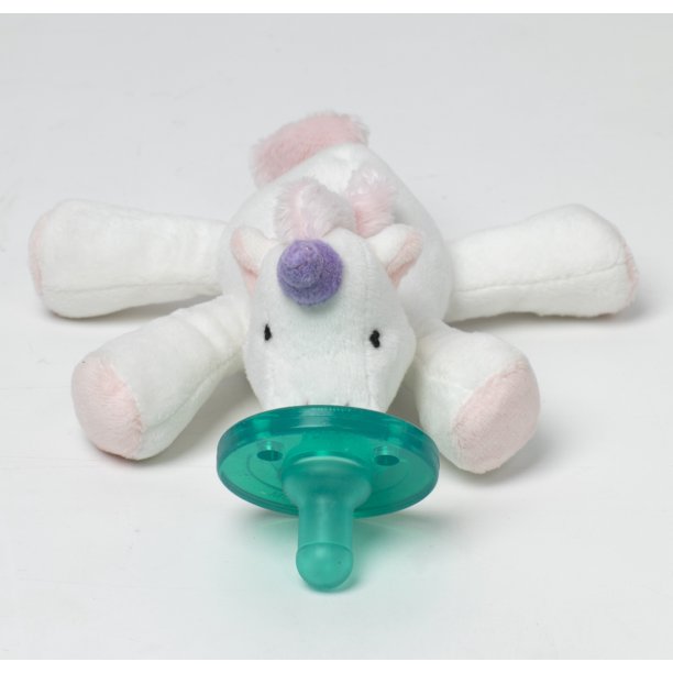 WubbaNub Baby Unicorn Infant Plush Pacifier Holder