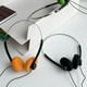 thumbnail image 4 of Auriculares supraaurales retro naranja,Auriculares Vintage Feelings,Auriculares ligeros retro,Auriculares estéreo de alta fidelidad,Auriculares Walkman,Para la mayoría de los teléfonos móviles Pevices, 4 of 5