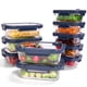 thumbnail image 1 of Contenedor de Almacenamiento de Alimentos BOROHOUSE Juego de 10 Frascos de Vidrio Herméticos, 1 of 8