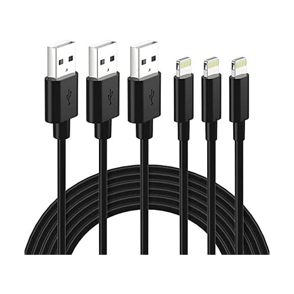 Sanlf USB C to Lightning Cable [Apple MFi Certified] 5 Pack 6/6/6/6/6 FT iPhone Charger Type C to Lightning Cable Power Delivery Fast Charging Cord Compatible with iPhone 14/13/12/11/XS/XR/X/8