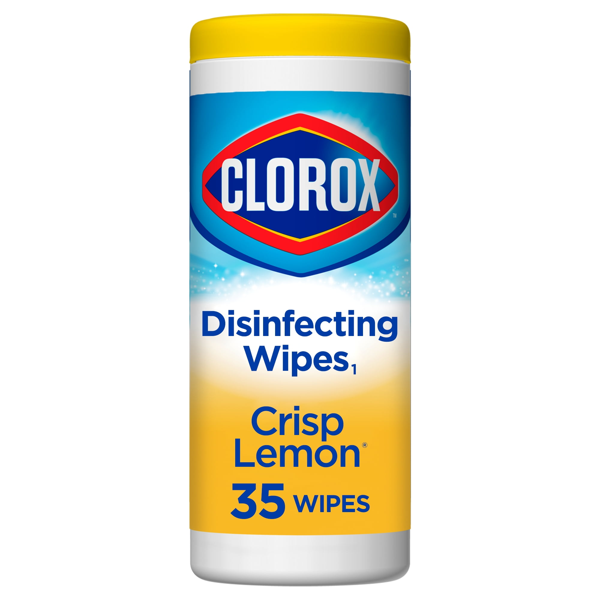 Clorox Disinfecting Wipes, Bleach Free Cleaning Wipes Crisp Lemon