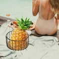 thumbnail image 5 of Removable Stainless Steel Fruit Bowl Versatile Snack Organizer Detachable Base Spacious Durable Easy to Clean for Living Room Home Party Daily Use, 5 of 5