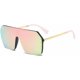 thumbnail image 1 of Ubiuo Oversized Sunglasses For Women Trendy One Piece Flat Top Rimless Sunglasses Siamese Big Large Shades, 1 of 4