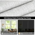 thumbnail image 3 of LazBlinds No Tools No Drill Cordless Roman Shades for Windows, Blackout Thermal Insulated UV Blocking Window Blinds, Room Darkening Fabric Blinds for Indoor Windows, 27'' W x 64'' H, Off White, 3 of 6