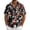 Black A, variant on Enjoytime Mens Summer Shirts Print Short Sleeve Button Down Shirts Hawaiian Beach Vacation Casual Shirt