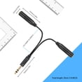 thumbnail image 5 of 1/4 Splitter Cable,1/4inch TRS Stereo Splitter Y Cable Stereo Sound Splitter for Amplifiers Microphones Clear Signal, 5 of 5