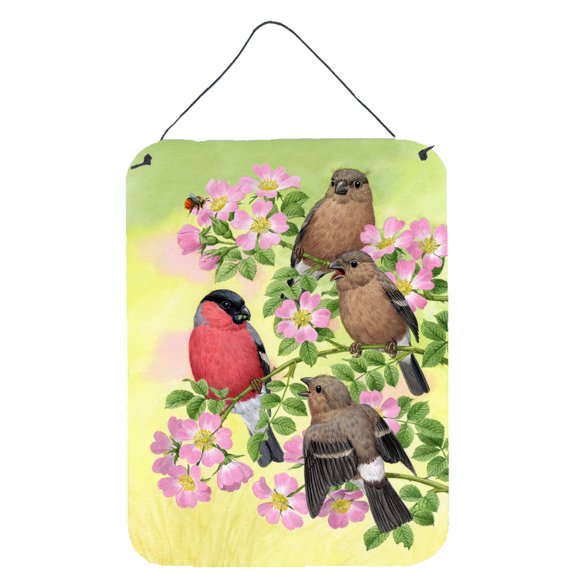 Eurasian Bullfinches Wall or Door Hanging Prints