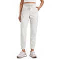 thumbnail image 1 of Pantalones Joggers CRZ YOGA para Mujer 70 cm Blanco Lechoso Ligero, 1 of 5
