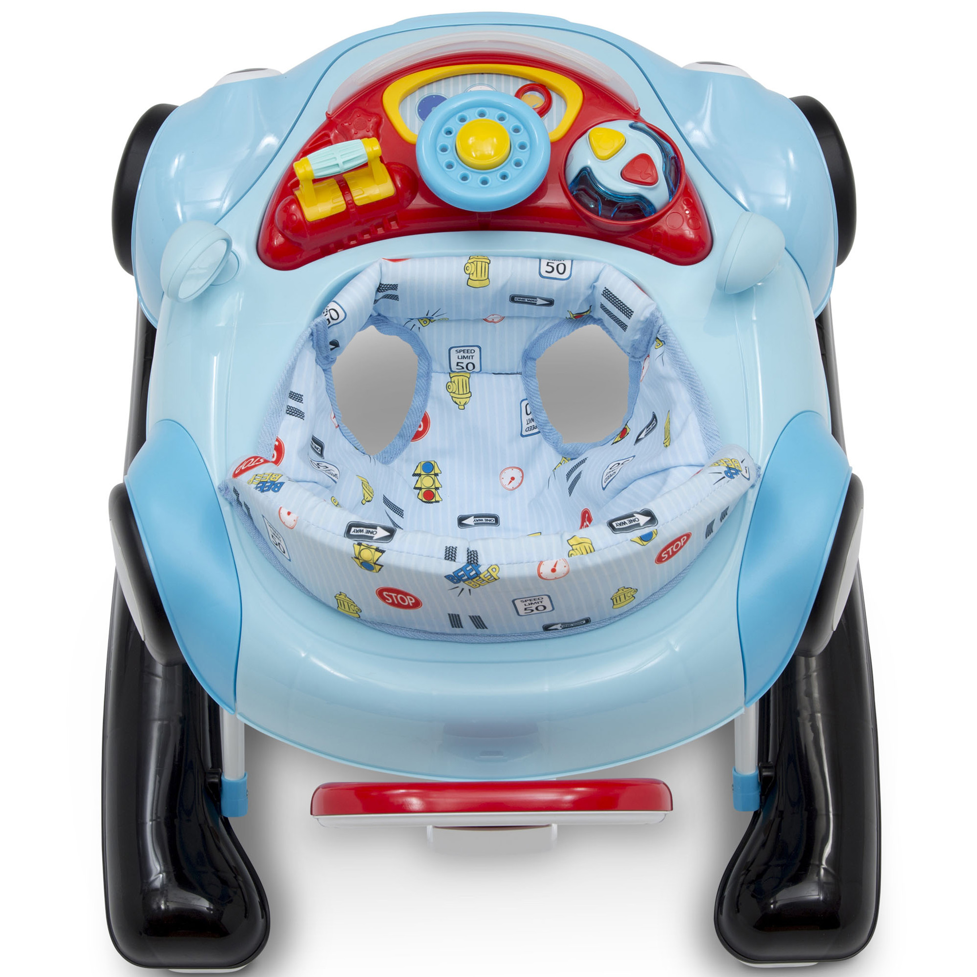 Delta Children First Race 2-in-1 Baby Walker