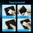 thumbnail image 7 of Xpm Screen Protector for Samsung Galaxy S24+ /S24 Plus Camera Lens Protector Tempered Glass Rear Back Camera Protective Lens Shield, Case Friendly Cover for Galaxy S24+ /Galaxy S24 Plus - Black, 7 of 7