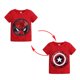 thumbnail image 2 of Camiseta de manga corta de algodón para niños, ropa de bebé de Disney, Smile Hero, Anime, Smile Hero, Smily SpidSuffolk, Turn Document Proxy, Summer Boy zhangmengya LED, 2 of 2