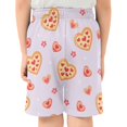 thumbnail image 3 of Love Biscuit Flower Pattern Athletic Shorts Breathable with Comfort Fit Drawstring Casual Sweatshorts Medium, 3 of 9