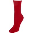 thumbnail image 2 of Windsor Collection  Rayon from Bamboo Trouser Roll Top Sock (Women's), 2 of 5