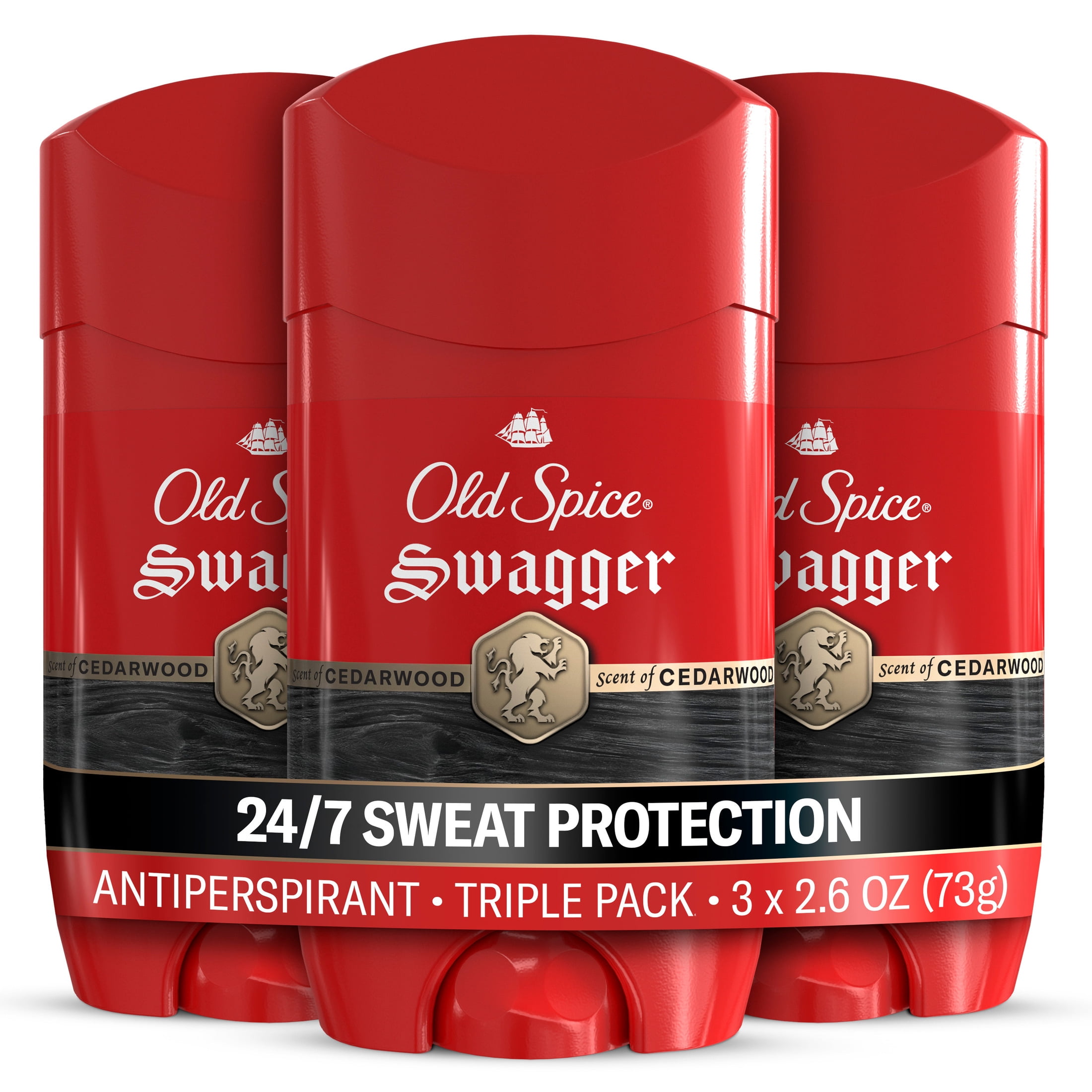 3 pack) Old Spice Deodorant for Men, Aluminum Free, Invisible