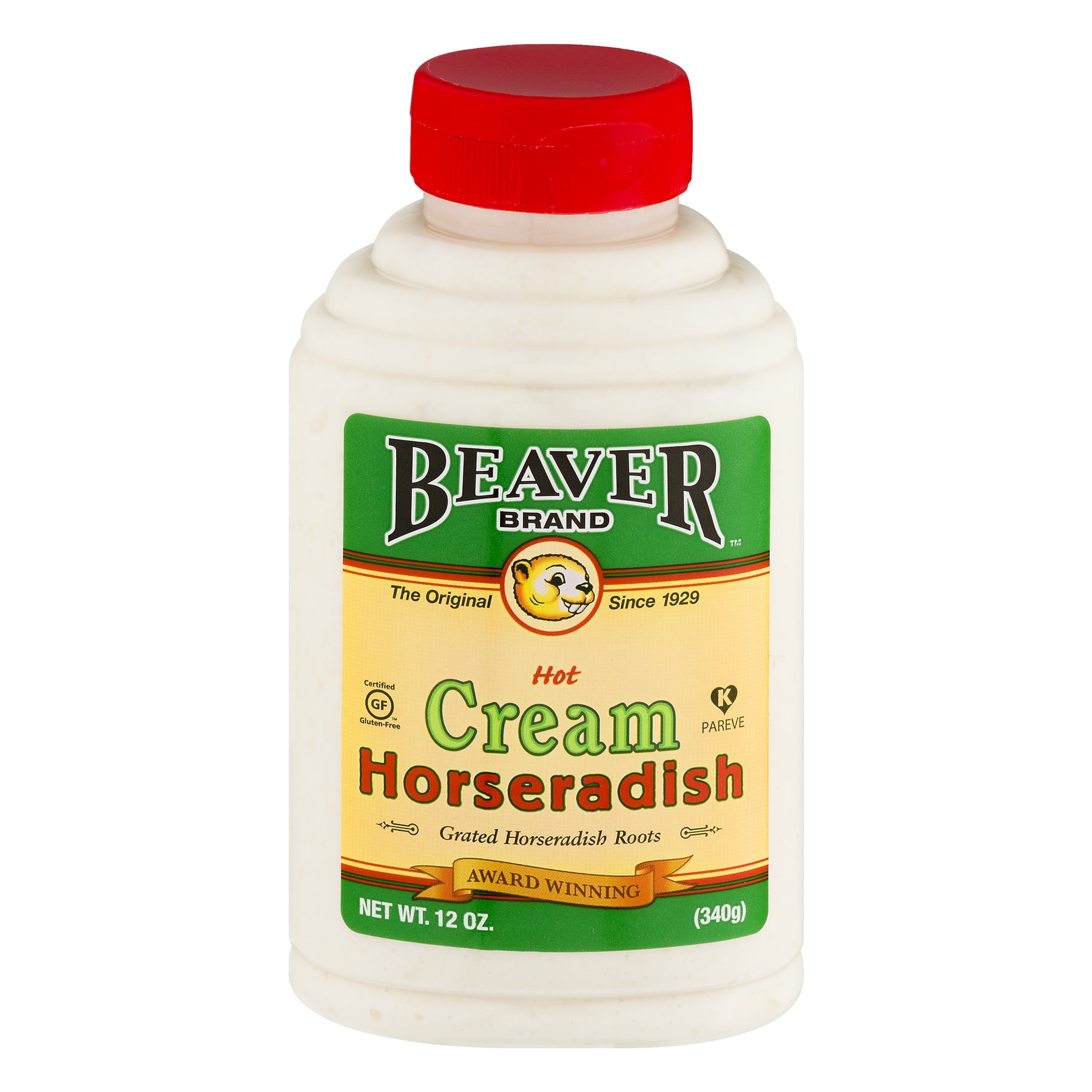 Beaver Brand Hot Cream Horseradish, 12 Oz