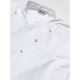thumbnail image 3 of Uncommon Threads 0440C-2506 Palermo Chef Coat in White - 2XLarge, 3 of 3