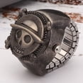 thumbnail image 2 of Reloj de anillo de Cuarzo ANGGREK Cubierta abatible Rojo Negro, 2 of 8