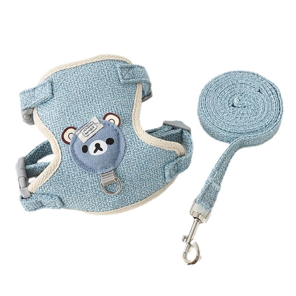 Pet Leash for Dogs and Cats - Breathable, Adjustable, and Comfortable Outdoor Walking Harness